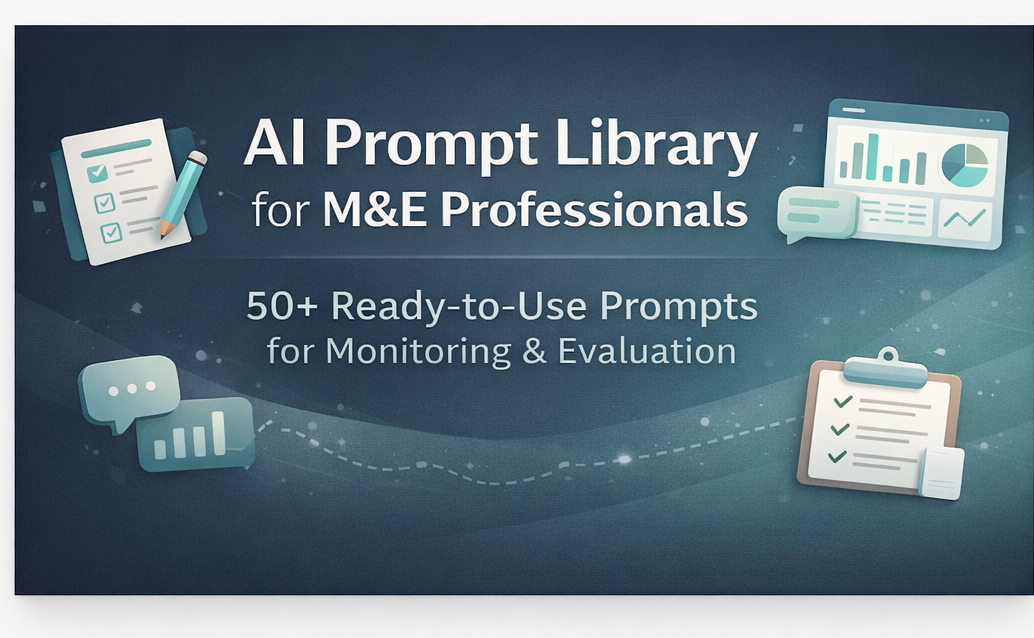 AI Prompt Library for M&E
